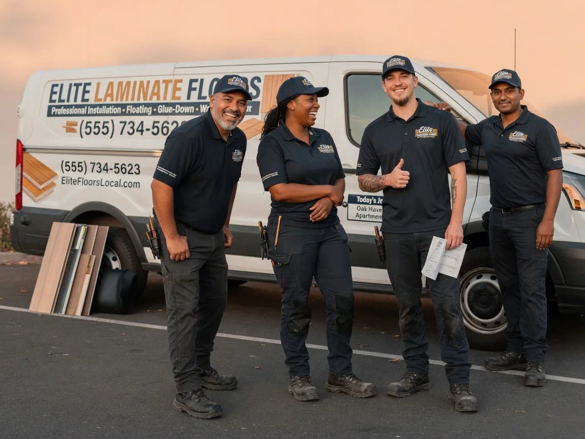 Laminate flooring installation company in Dedham, MA